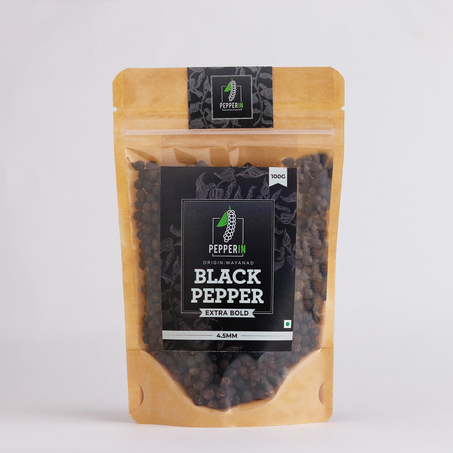 Black Peppercorns Extra Bold (TGSEB 4.5mm)